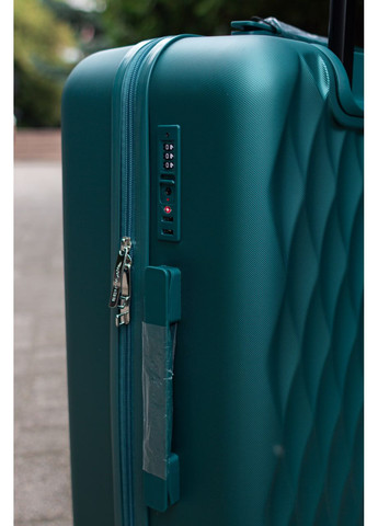 Валіза пластикова ручна поклажа S, колір рожевий Wings 190 (361047983)