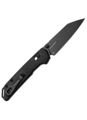 Нож складной Mini Iridium Reverse Tanto (длина: 175 мм, лезвие: 76 мм, черное),, сталь D2, Kershaw (395594216)