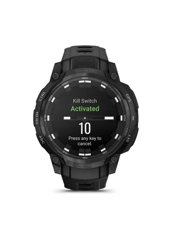 Смарт-часы Instinct Crossover AMOLED Tactical Черный с Черным Silicone (010-03398-42) Garmin (396582567)