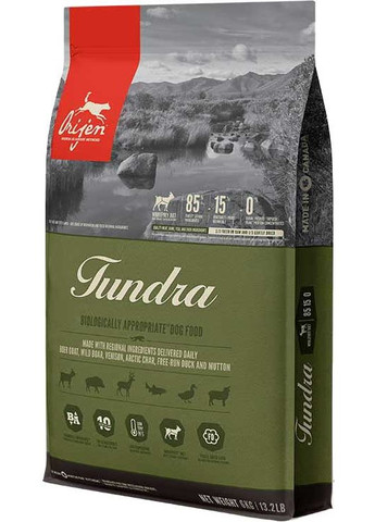 Сухий корм для собак для всіх порід та всіх стадій життя Tundra Dog 6 кг (o18560) Orijen (364787524)