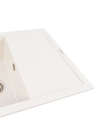 Гранітна мийка CRIPTA 6550 матова Біла в крапку Valeso (358059754)