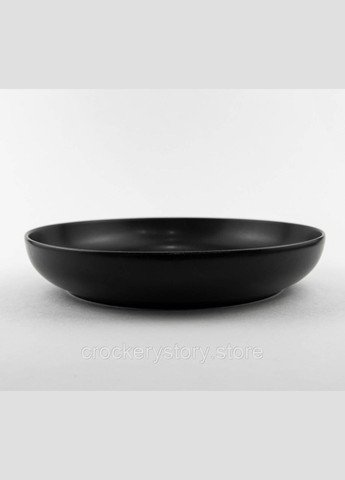 Салатница Seasons Black 368122 22см 835мл Стильный салатник фарфоровый салатник Посуда для дома Porland (277949136)