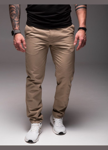 Бежевые повседневный, классические, кэжуал демисезонные прямые брюки Vakko
