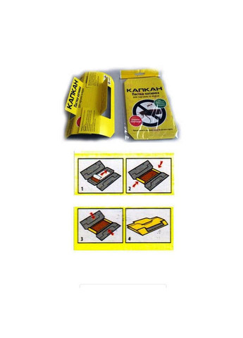 Пастка-будиночок для тарганів та мурах "Капкан" Насіння країни (304055706)