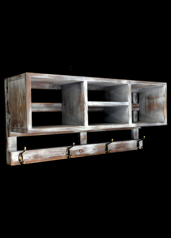 Вішалка для одягу з дерева Рів'єр браш (ВДО-0034272) No Brand (327846731)