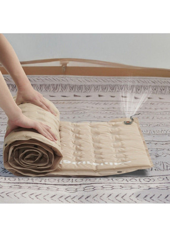 Килимок надувний із подушкою одномісний CNK2550WS025 60 мм green Naturehike (370666454)