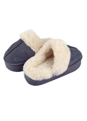 Жіночі домашні тапочки уггі на платформі сірі 8066-5 Jomix (347642464)