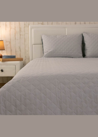 Покрывало VeLour 220х240 "Dark Grey ромб" Руно 330.55_Dark Grey ромб (301026660)