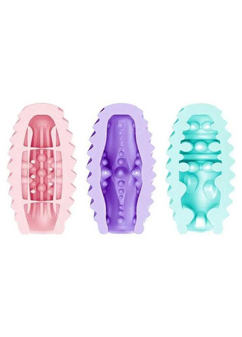 Яйце-мастурбатор рожевого кольору з еластичного та м'якого медичного силікону для чоловіків Pretty Love (360604292)