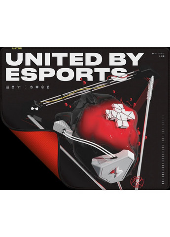 Килимок для мишi Tonn eSport Maincast Edition (HTP-033) Hator (360408659)