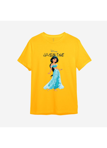 Помаранчева демісезонна дитяча футболка з принтом "jasmine / аладдін" (10646972484) ТiШОТКА