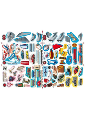 Книга Меганаклейки. Авіація 2022 Кристал Бук (347175474)