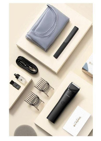 Машинка для стрижения волос Xiaomi C4 Electric Hair Clipper черная ShowSee (293345571)