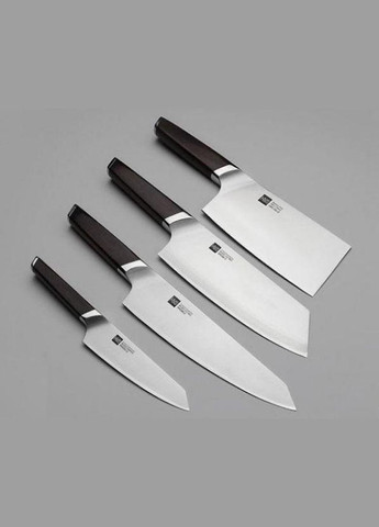 Набір Fire Compound Steel Knife Set (4 ножі з підставкою) HU0033 Huo Hou (331605232)
