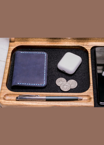 Бездротовий зарядний пристрій для iPhone & годинника Apple «Dock station iWatch» Настільна підставка з персоналізацією EcoWalnut (294052414)