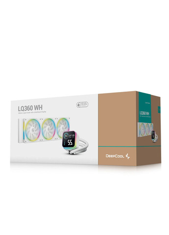 Система водяного охлаждения LQ360 White (R-LQ360-WHDSMC-G-1) DeepCool (347586892)