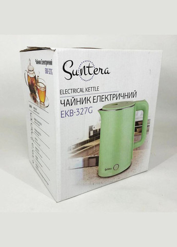 Електрочайник Suntera, стильний електричний чайник China EKB-327G (296110105)