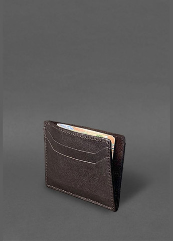 Кожаный кард-кейс (кошелек) 10.0, коричневый (A-031895) BlankNote (340462083)