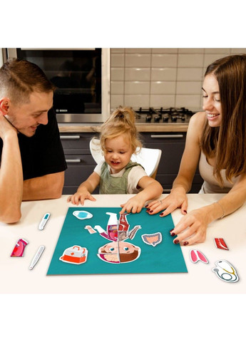 Магнітна гра "Анатомія" тіло людини Dodo (316087609)