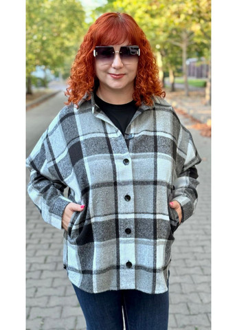 Жіноча сорочка із байки в клітинку No Brand (369479899)