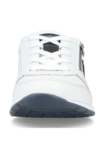 Белые летние кроссовки Rieker