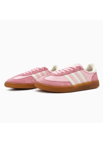 Розовые демисезонные кроссовки мужские adidas spezial velvet pink адидас специал розовые No Brand