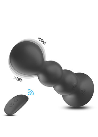 Надувной анальный расширитель с вибрацией и дистанционным управлением We Love (318678670)