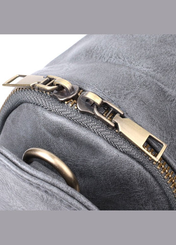 Модна сумка через плече в модному кольорі з екошкіри 22792 Сірий Vintage (304533780)