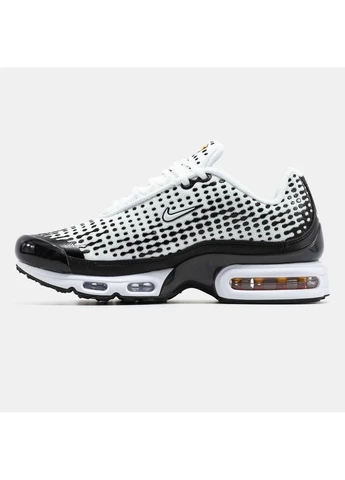 Черно-белые демисезонные кроссовки мужские nike No Brand Air Max Plus VII