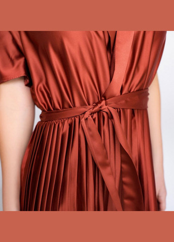 Терракотовое платье Liton