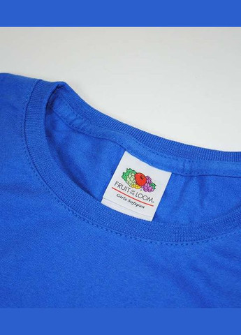 Синя літня футболка дитяча sofspun girls яскраво (061017051116) Fruit of the Loom