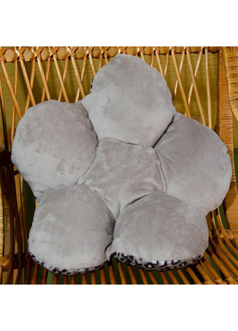 Подушка декоративная флисовая Ромашка I-477 леопардовый принт 50х50 см Ярослав (319340066)