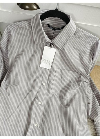 Серая рубашка Zara