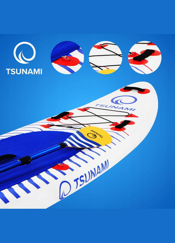 Надувна SUP дошка 350 см з веслом Wave TSUNAMI t09 (275654148)