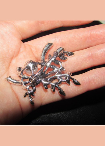 Брошь брошь букет веточек в стразах, 1183 Fashion Jewelry (338431419)