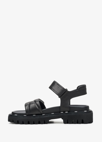 Сандалі, колір чорний Estro (299775778)