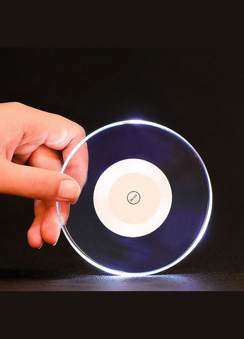 Підставка акрилова для напоїв з підсвіткою Local House одноколірна (AH0027_1) No Brand (317285962)