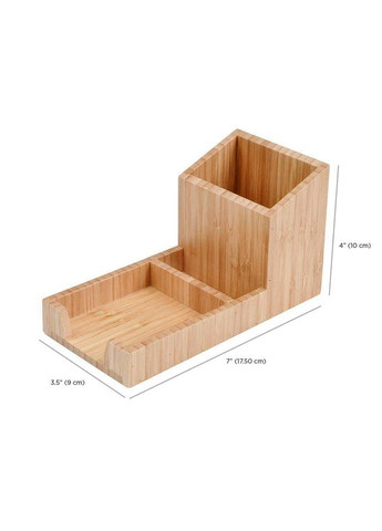 Настольный органайзер из дерева Гринвич ваниль (КНЦ-000702) No Brand (328228406)