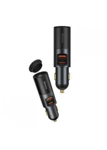 Автомобильное зарядное устройство Share Together with Cigarette Lighter Expansion Port U+C 120W CCBTC0G Baseus (275866135)