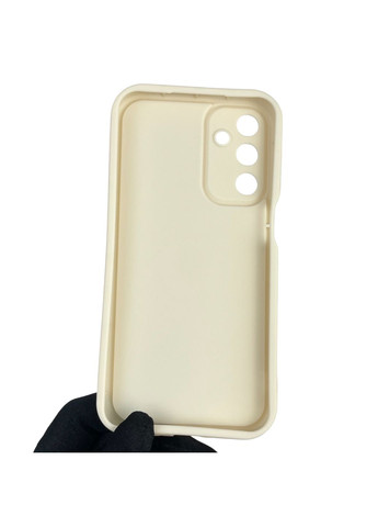 Чехол силиконовый Soft Touch с 3D принтом женским для Galaxy M15 5G молочный (Полная защита камеры) Samsung (373670692)