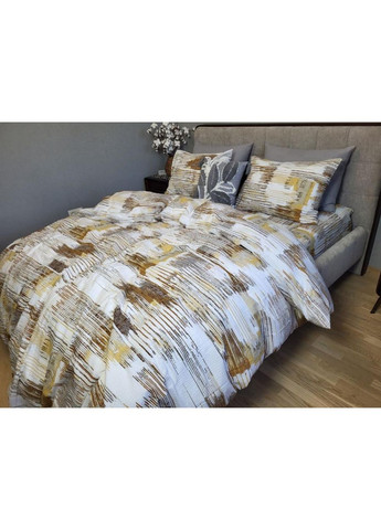 Постельное белье Ирис, ранфорс гофра (жатка) Полуторный размер, наволочки 50/70 No Brand (364220350)