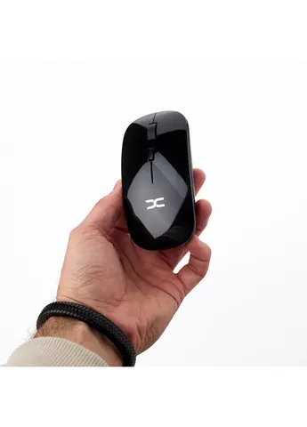 Миша DC DCMM Wireless 800/1200/1600 DPI, чорна No Brand (410479017)