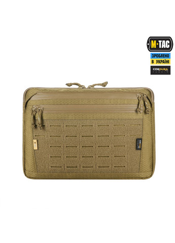 Сумка Admin Bag Large Elite з липучкою Hex Coyote M-TAC (307928773)
