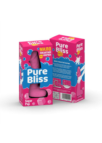 Ароматне мило пікантної форми Pink Sugar Pop (Жуйка) 15 см Pure Bliss (369624928)