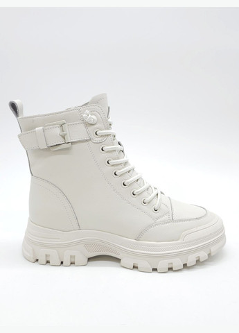Жіночі черевики зимові білі шкіряні L-12-28 24 см (р) Lonza (268213524)
