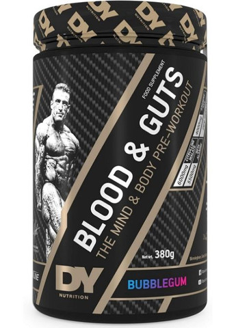 Blood and Guts 380 g /20 servings/ Bubblegum DY Nutrition (293820271)