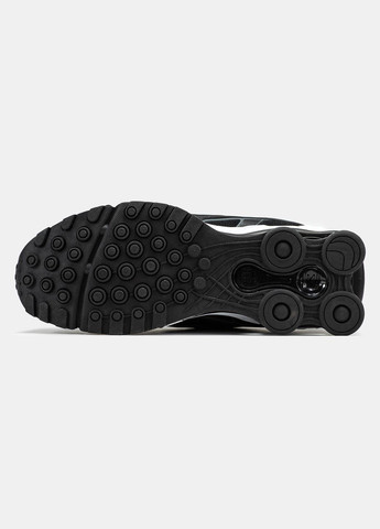 Черные демисезонные кроссовки мужские nike shox ride 2 supreme black white | найк шокс райд 2 черные No Brand