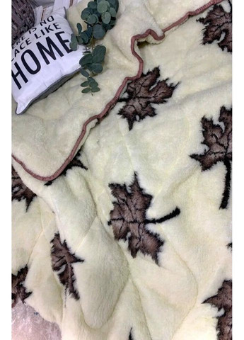 Ковдра відкрита овеча вовна з 2-х сторін Клен Полуторна 145х210 55229 Moda (328391356)