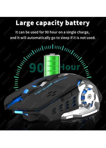 Мишка Ігрова Бездротова Bluetooth+Radio. E-Sport No Brand (295550363)