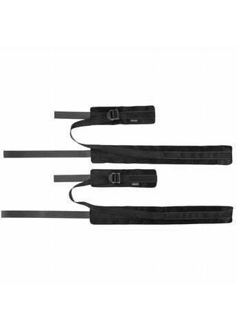 Наручники фиксаторы SEX AND MISCHIEF на запястья и бёдра, чёрные Sex&Mischief (363187236)